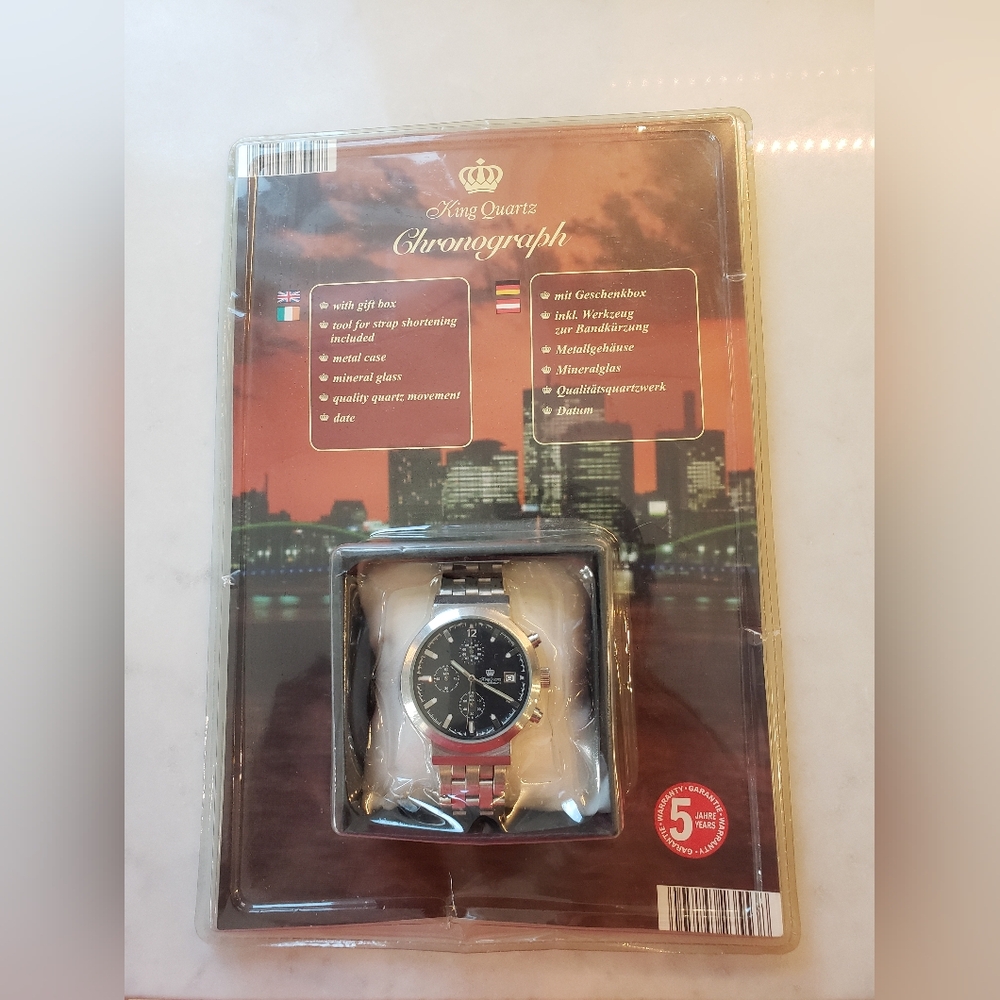 New Kings Quartz Chronograph Watch